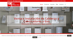 Desktop Screenshot of gasciudadreal.com